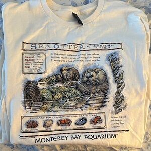 Taylor Swift Monterey Bay Aquarium Sea Otter Graphic T-Shirt Brand New size 2x